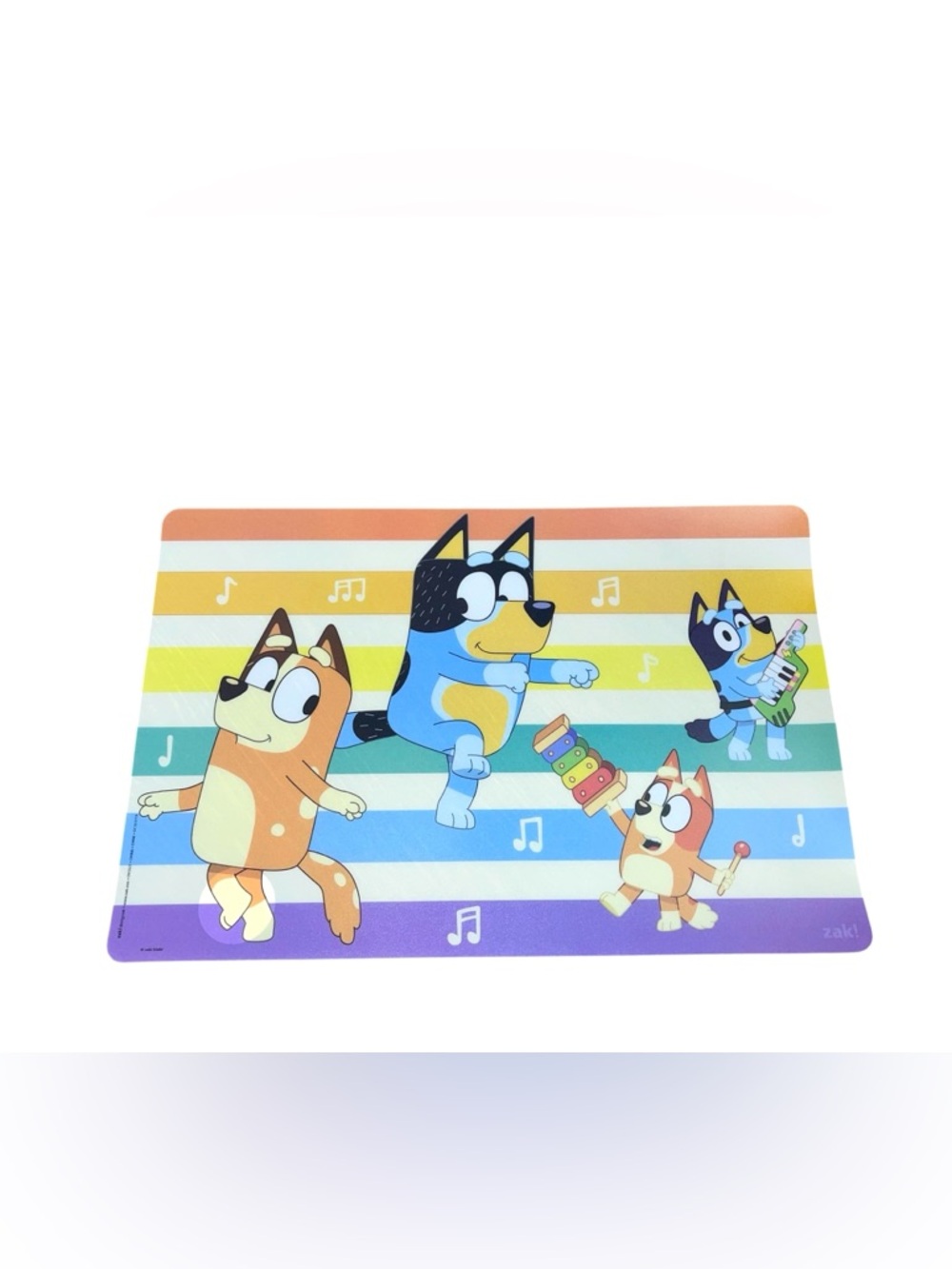 Children's Bluey Rainbow Placemat - Multi-Color